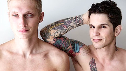 Max Carter Claims Pierre Fitchs Hung Crotch in Rough Standing Fuck - CockyBoys