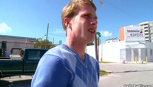 Beau Kennedy Claims His Art: Riding Thick Dick in Public Gallery