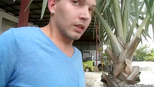 : Worksite Whore Down: Marcus Jakob Get Stretched by Hot Latino Cruz on the Job –