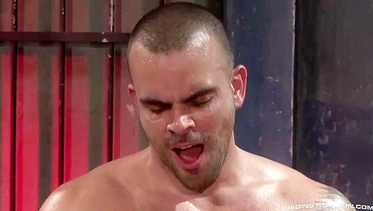 Damien Crosse Tyler Saint Engage in Intense Raw Gay Battle – RagingStallion