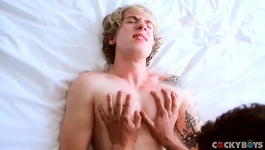 Damien Gunn Lukas Grande Engage in Raw Gay Sex - Sizzling Twisted Lust