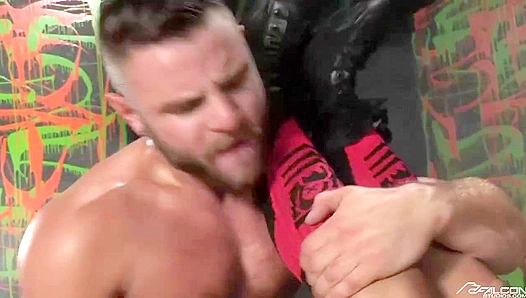 Muscular Twink Frenzy: Nick Sterling Dorian Ferro Unleash Raw Passion - FalconEdge