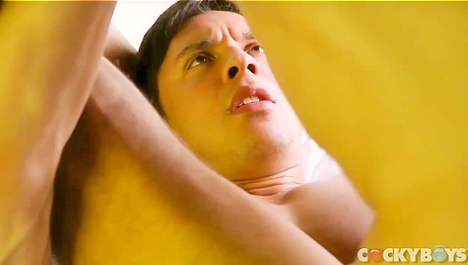 Marcos Monster Cock Devours Seths Tight Hole — CockyBoys 18+