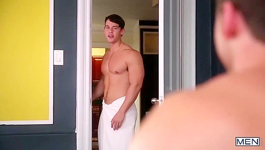 Connors Gay Awakening: First-Time Threeway with Maguire Blaze