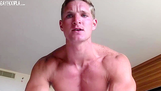 Ripped Danny Kleins Ballsy Display: Juggling Massive Erection With Moans - GayXXX