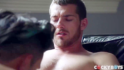 Ricky Roman Ignites Chemistry with Tryp Bates: Passionate, Hefty Bareback Thrills
