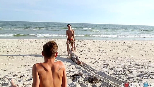 Jason Maddox Devours Kody Stewarts Clenching Hole Al Fresco - CockyBoys 18+