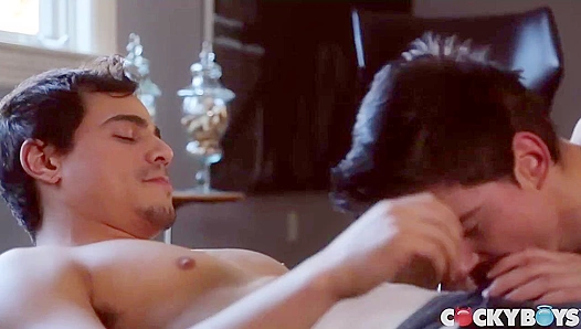 Levi Karter Claims Lev Ivankovs Hole in Raunchy Bareback Threeway – CockyBoys