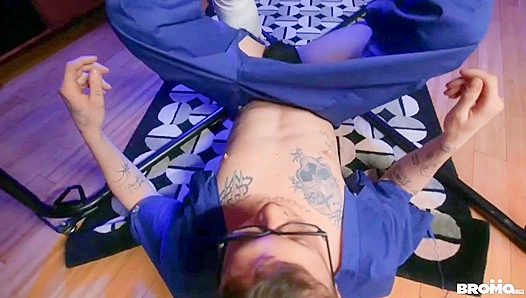 Bo Sinn Dominates Marco Bianchi: Raw Anal Power Play
