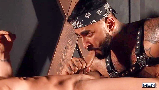 Straight Chaser Succumbs to Forbidden Lust: Rikk, Damien Burning Temptation