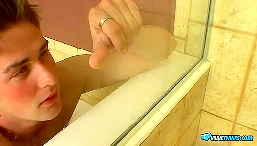 Jeremiah Shanes Tight Brief Tease: Flexing Muscles Exposed for Lustful Eyes