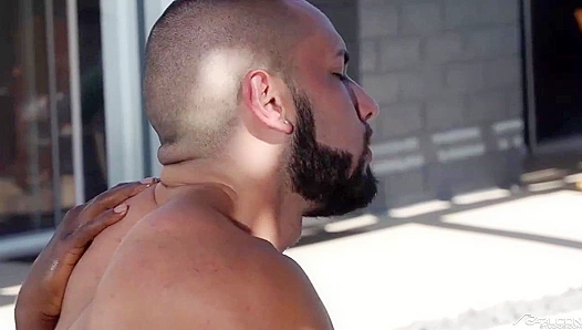 Devin Trez Dominates in Scorching Outdoor Threesome - Gus Del Rey Bares All for Thrilling