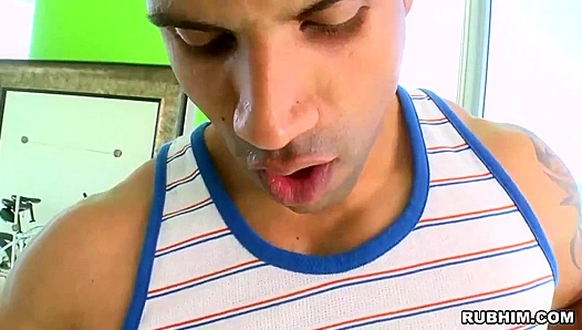 Coles Tight Hole Stretched Wide by Axels Massive Cock — Raw Rubbing Leaves Him Breathless