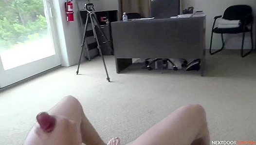 AJs Huge Rod Stands at Attention: Stretching Wide for Maximum Pleasure – NextDoorCasting