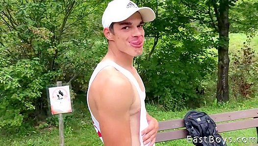 Ripped Muscle God Daniel Donovan Hottest Exposed Workout Before Steamy Gay Threesome