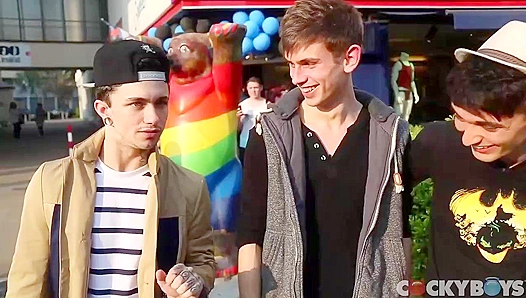 Steamy Threesome Ignites: Jake Bass, Levi Karter Get Down and Dirty with CockyBoys