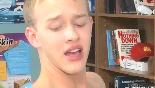 Patrick Kennedy Devours JT Wrecks Muscular Load in Sweaty Classroom Frenzy – TeachTwinks