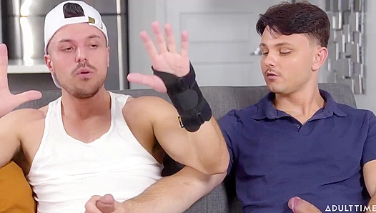 Nate Rose Enzo Mullers Thrilling Fuck Session: Unleashing Massive Dicks Without
