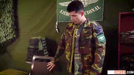 Sergeant Takes Charge: Hard-Fisted Domination of Submissive Daniel Trebol Caetano -