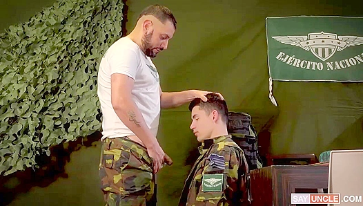 Sergeant Takes Charge: Hard-Fisted Domination of Submissive Daniel Trebol Caetano -