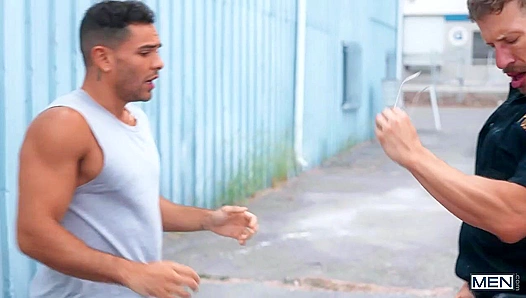 Damians Dark Night Ride: Cops Pummel Him Raw with Morgxns Massive Beef — Full Force