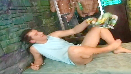 Steamy Threesome Frenzy: Marco Lukas Lose Control with Aris Hung Cock – GayXXX
