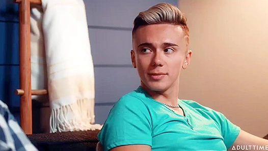 Drew, Sebastian, Carter DelRay Go Wild for Daddys Massive Cock in Fleshlight Thrills