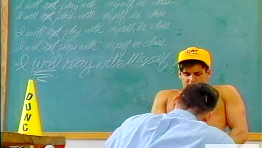 Steamy Showdown: Jack Scotts Sizzling Encounter with Classmate in Locked Classroom –