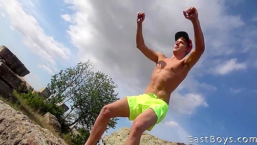 Sweaty After Workout, Rick Craves Hard Cock - EastBoys 18+