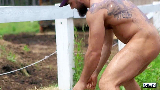 Cowboys Clash Under the Sun: Raw Outdoor Rodeo Sex