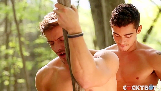 Steamy Woods Reunion: Ashton Carters Raw Desire Ignites – CarterDaneFucksSummer