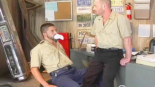 Steamy Threesome: Robert Black Takes Charge as He and Dominic Pacifico Engage in Lewd Gay