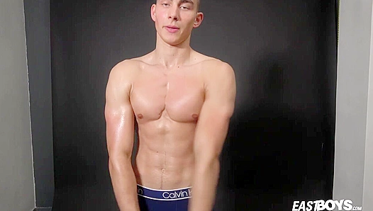 Muscular Stud Emilion Glistens, Showcasing Toned Body – EastBoys Sizzling Temptation