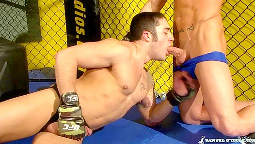 Samuel Takes on Kevin in a Sizzling Gay Grapple - Who Claims Victory
