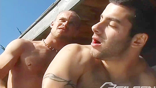 Orlando Shanes Sweaty Thrusts Ignite His Hung Passions in Raw Anal Heat – Falcon Studios