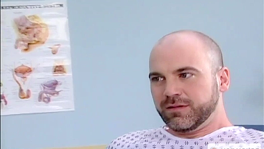 Three Hot Mates Go All-In: Doctors Exam Turns into Steamy Anal Play for Jake, Vinnie