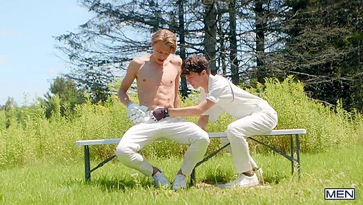 Cricket Players Steamy Fantasy Fulfilled: Leo, Louis, Sam Ledgers Hungry Throats –