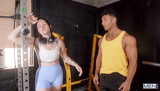 Seduced by Deep Voices Raw Desire After Watching Busty Babes, Kenzo Alvarez Takes Him Down
