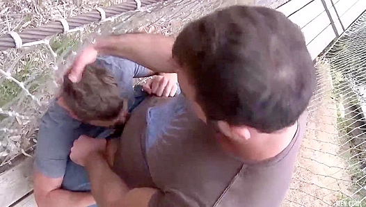 Spencer Reed Dominates Steven Daigle, Filling Him to the Brim with His Thick Cock –