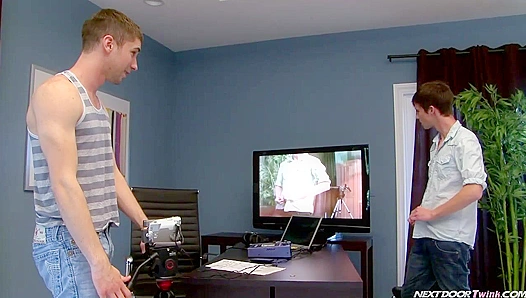 Steamy Neighbor Seduction: Philip, Ryan, Adrian Share Passionate Moments – HotNextDoor
