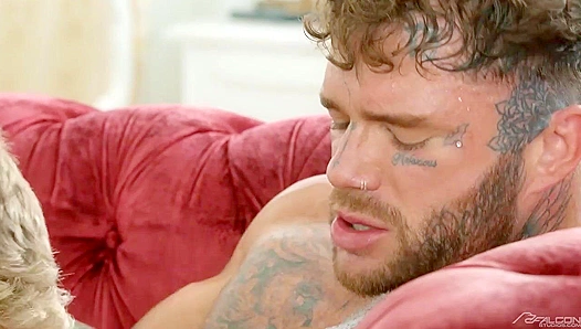 Wild Ride to Satisfaction: Young Dean Swallows Joel Harts Hung, Throbbing Cock Deep –