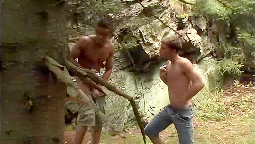 Andre and Thomas Woodland Anal Rampage: Unleashing Raw Lust