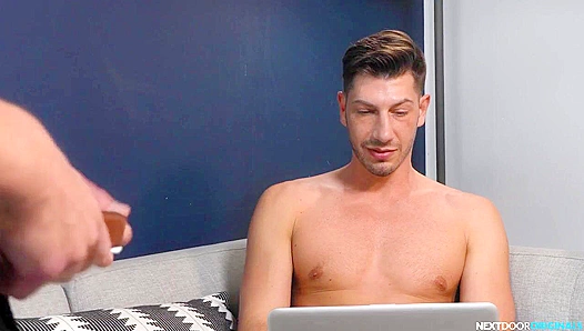 NextDoor Heat: Kyles Thick Cock Stretches Jordan Deep as He Takes It All – 18+