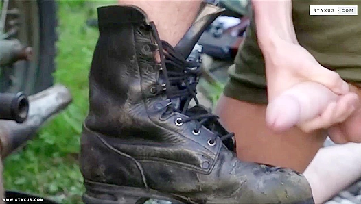 Roman Rookies Put Bootcamp Buns to the Test in Sweaty Drill Sergeant Threesome – GayXXX