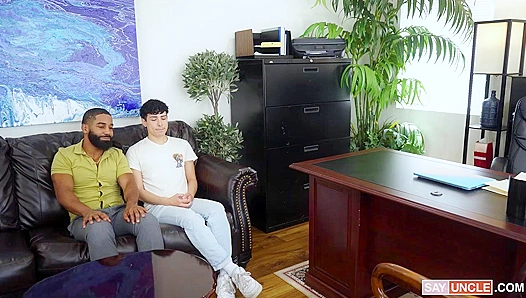 Rivers Intimate Encounter: Anal Therapy with Steamy Shadow - Interracial Counselor
