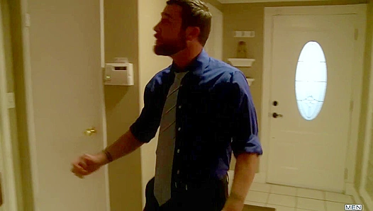 Bearded Jock Submits to Throbbing Dicks of His Rugged Teammates – Sizzling Sex