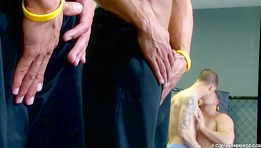 Codys Eyes Glaze Over Watching These Ripped Hotties Pound Each Other Raw