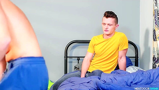 Ryder Craves Grants Ass: Deep Thrusts Ignite Their Twink Lust – NextDoorTwinks