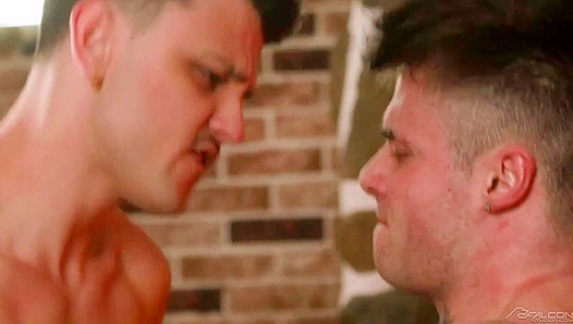 Steamy Cabin Flare-Up: Bruce Huxley Ignites Enzo Mullers Lust – FalconStudios