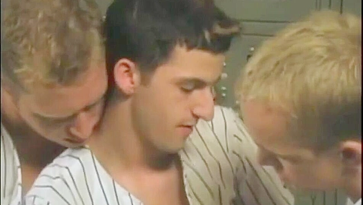 Rivals Turned Lovers: Tyler Masons Intense, Forbidden Kiss in the Locker Room – TinyGays